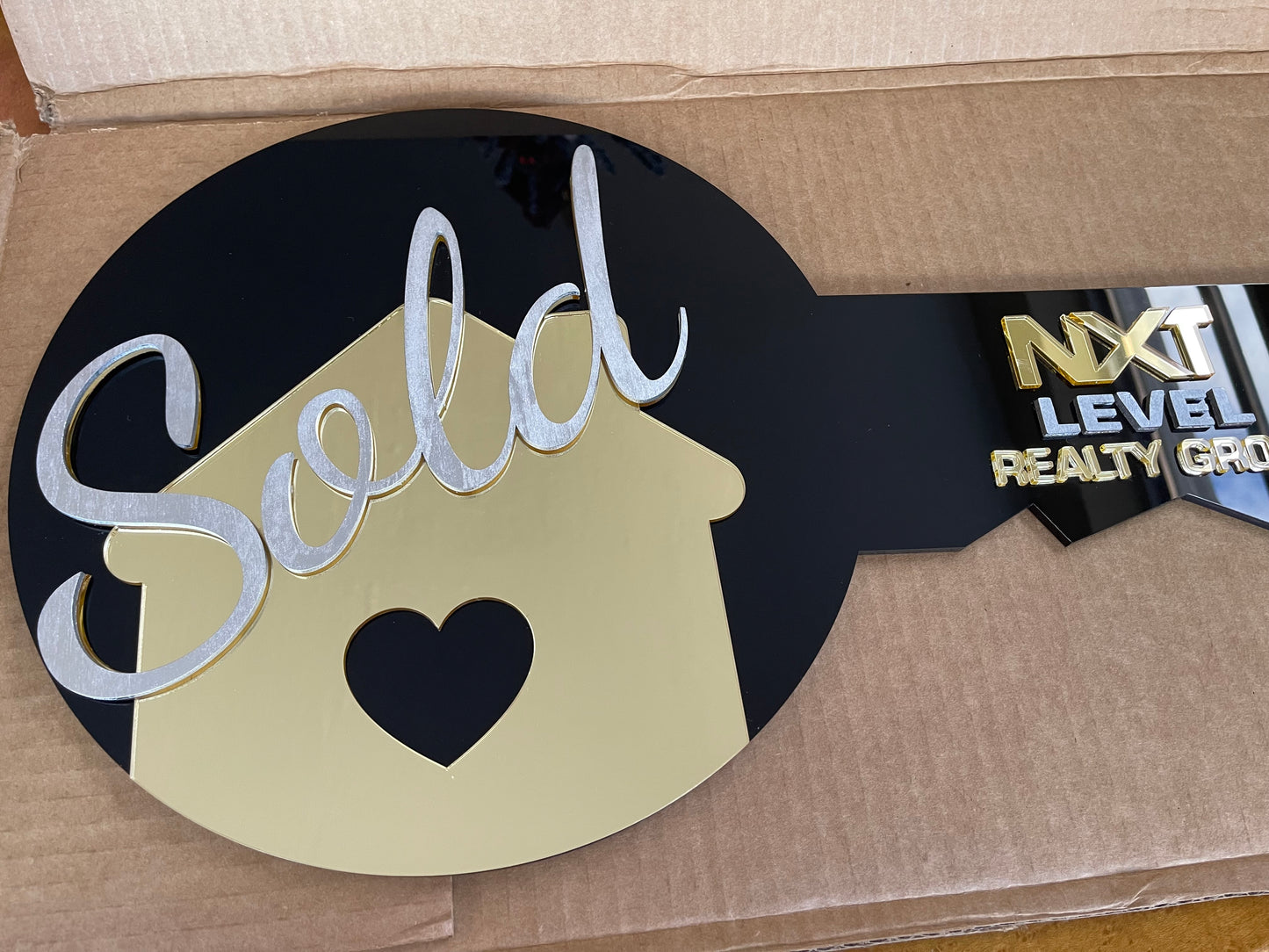 Custom Realtor's Sold Sign Key