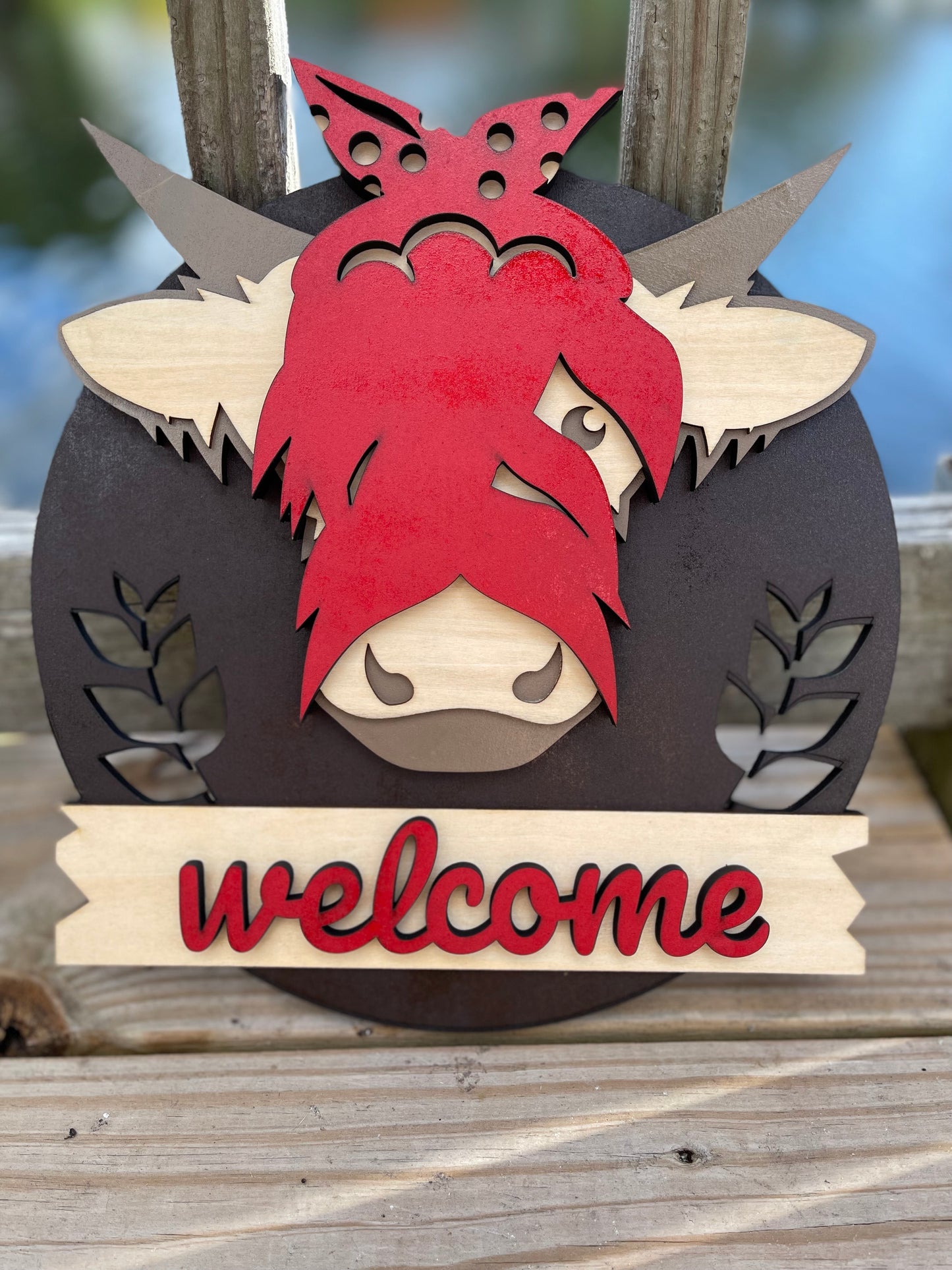 Highland Cow Wall Art